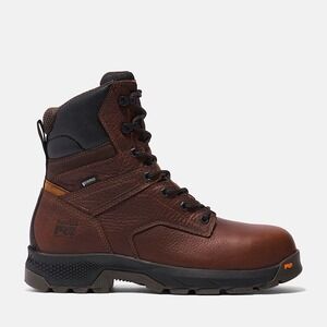 Timberland PRO TiTAN EV 8" Mens Size 16 Brown Composite Safety Toe Work Boot NEW